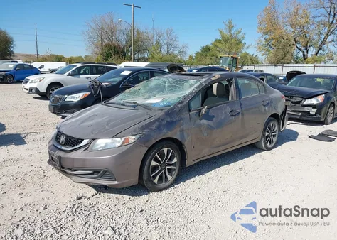 2015 Honda Civic Ex z USA, uszkodzony, nr VIN 19XFB2F8XFE028532